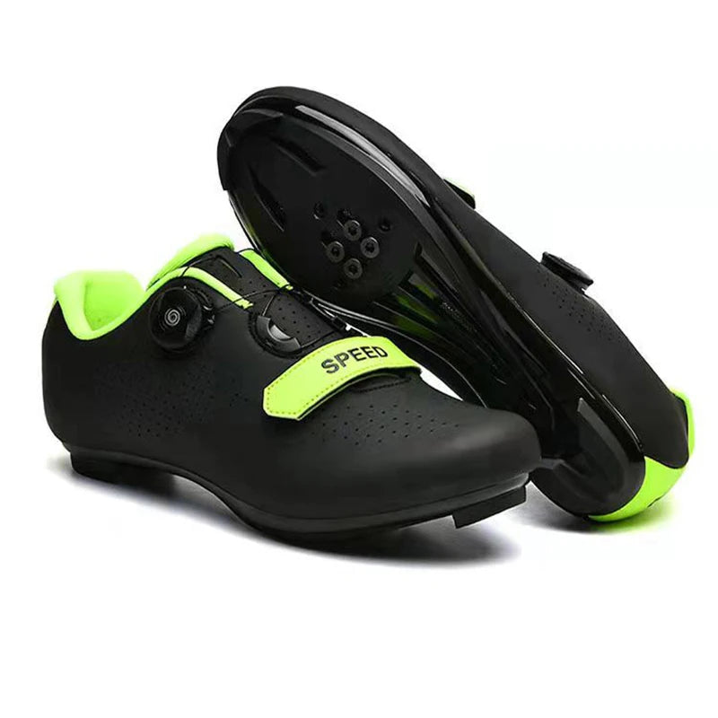 New Unisex pedal Cycling Shoes Flat shoes Suitable For Mountain Sports Pedal Self-Locking Cycling Shoes Breathable Cycling Shoes