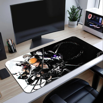 B-BLEACH Rebirth of Souls Mouse Pad Desk Mat Large Non-slip Anti-fray Keyboard Ergonomic Office Rubber PC Home Custom