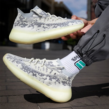 Air Cushion Running Shoes Speciality Marathon Men Sports Breathable Lightweight Women's Comfortable Nonskid Leisure Sneakers