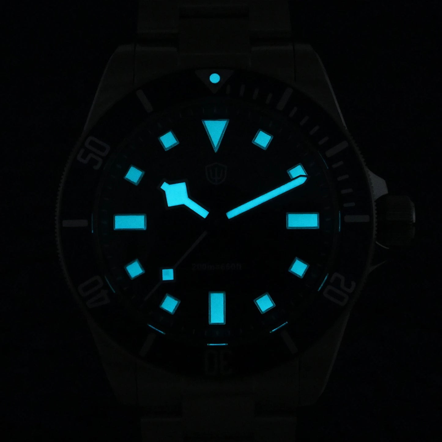 Watchdives WD1969 Pro 38mm Quartz Watch VH31 Sweep Seconds Movement 20Bar Waterproof BGW9 Blue Luminous Sapphire Glass Watches