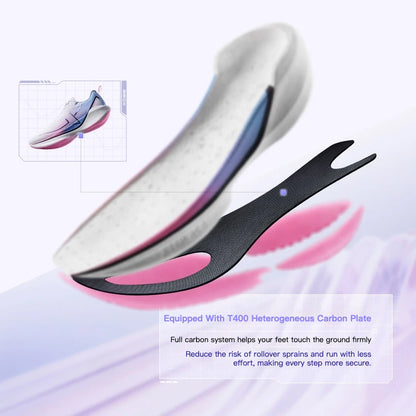 Xtep 360X Professional Ténis de Corrida para Homem com Placa de Carbono para Maratona PB, Sapatilhas Desportivas Leves em Material ETPU 976119110080