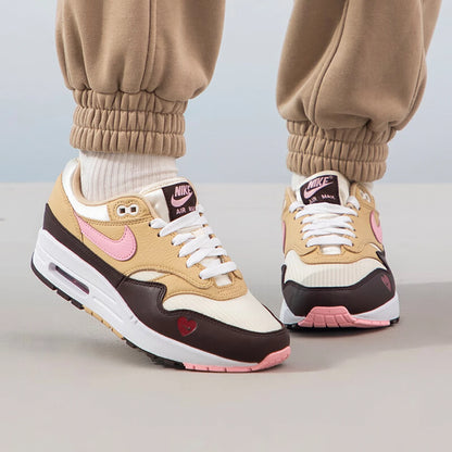 Nike Official Authentic Air Max 1 87 Women's Minimalist Sporty Casual Sneakers FZ4346-200