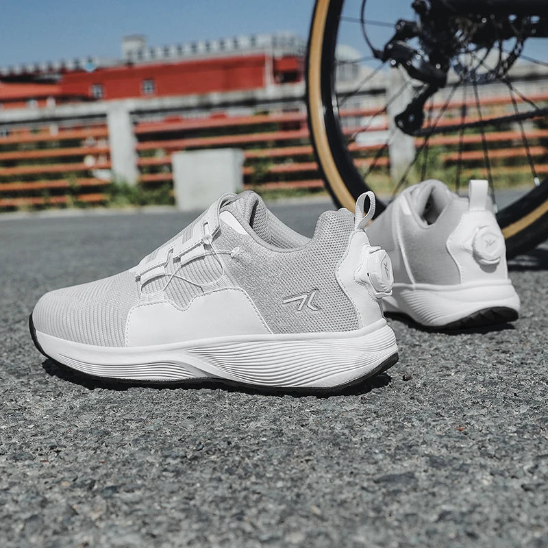 Buty rowerowe MTB z blokami do pedałów płaskich, buty rowerowe Mountain Man, buty do szybkiej jazdy wyścigowej, buty do rowerów szosowych, obuwie z blokadą stopy, obuwie męskie