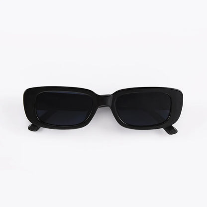 Gafas de sol cuadradas para hombre, rectangulares, de marca, de diseño, pequeñas, para hombre, estilo retro, con lentes negras, para conducir y pescar, Oculos UV400