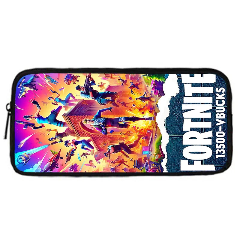 Hot Game Shooting Fortnites Child School Backpack With Shoulder Bag Pencil Bags School Bags for Boys Girls Best Gift