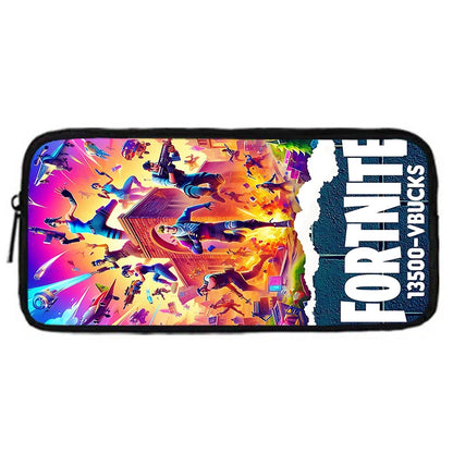 Hot Game Shooting Fortnites Child School Backpack With Shoulder Bag Pencil Bags School Bags for Boys Girls Best Gift
