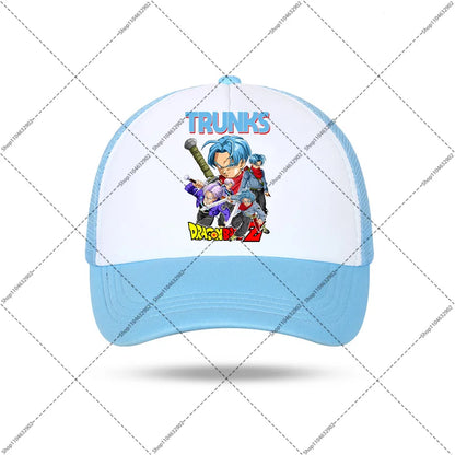 Dragon Ball-baseballkeps för kvinnor och män, solhattar, kepsar med tryck av seriefigurer och anime, bekväma unisex-bomullskepsar för vuxna, perfekta som sommargåvor och festpresenter