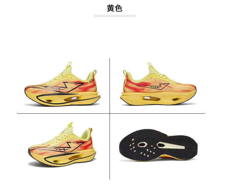 2026 Running Shoes Carbon Plate Marathon Men Sports Breathable Lightweight Women's Comfortable Athletic Antiskid Sneakers Casual