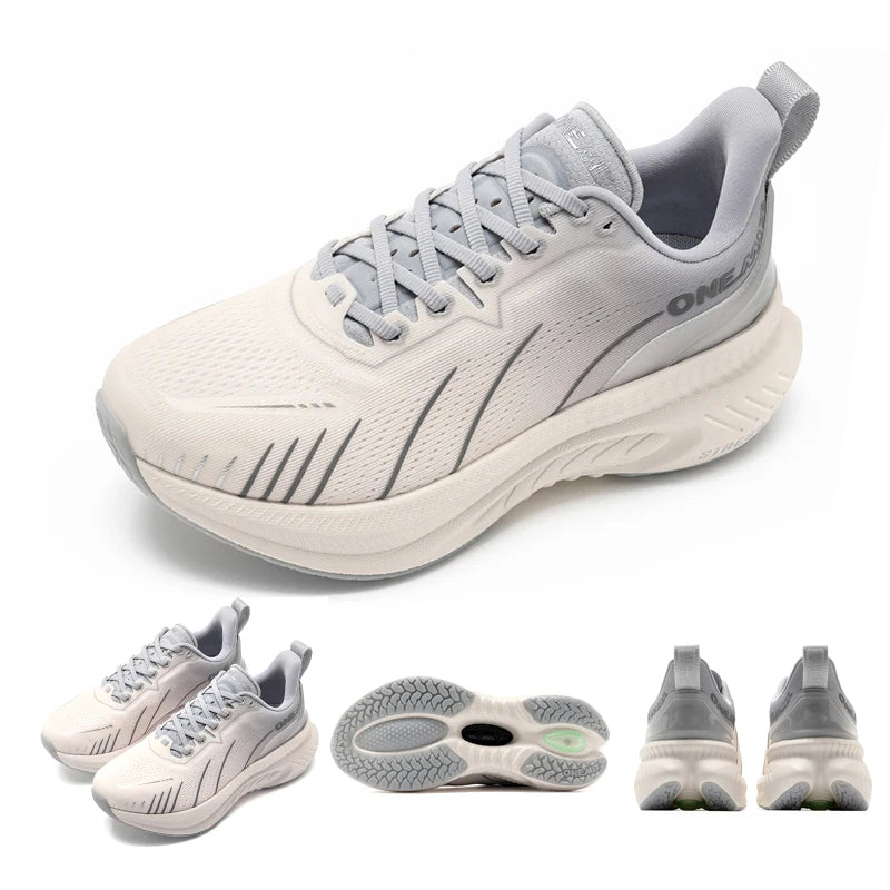 ONEMIX New Cushioned Running Shoes women Fall Winter Heavy Runners Lace-up Women Jump Rope Dance Non-slip Outdoor Sneakers