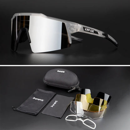 Polarized Cycling Sunglasses Outdoor Bicycle Glasses Men MTB Cycling Glasses Women Road Bike Glasses UV400 Bicycle Sunglasses