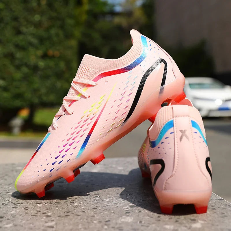 New Men Ultralight Soccer Shoes TF/FG Professional Football Boots Unisex Non-Slip High-quality Wholesale Drop Shipping Training