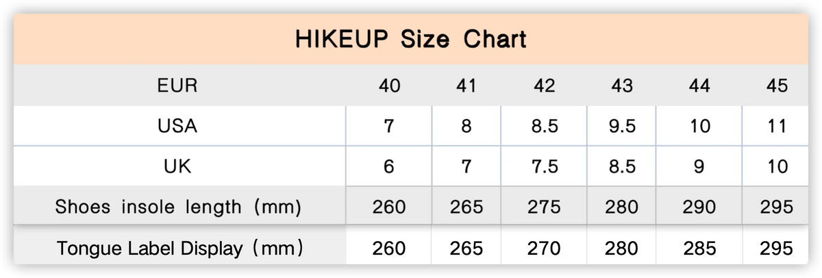 HIKEUP High-Top Men Hiking Boot Winter Outdoor Shoes Lace-Up Non-slip Sports Casual Trekking Boots Man Suede Warm Shoes