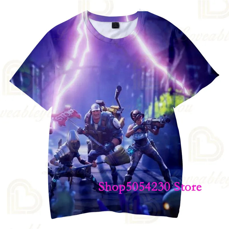 Fortnite Season 2 Boys and Kids Hoodies Cartoon Casual Sweatshirts Battle Game Heroes Print Polyester Autumn Girls Pullovers