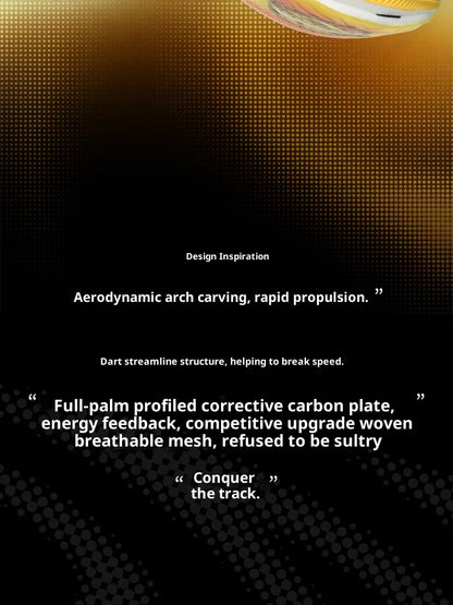 CIERSES MFXZG Carbon Plate Marathon Running Racing Shoes Professional Package Support Shock Absorber Ultra-light Sports shoes ﻿