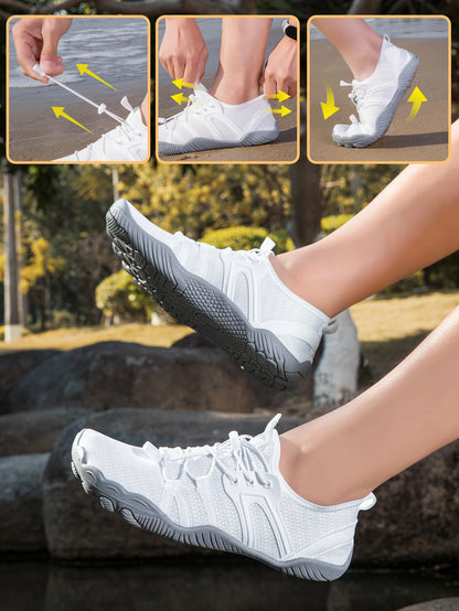 Summer Unisex Swimming Shoes Outdoor Beach Sandals Water Sports Five-Finger Upstream Shoes Quick-Drying And Non-Slip