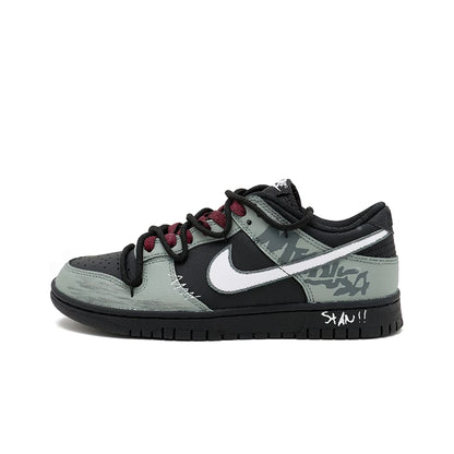 Nike Dunk Night Walker po meri – retro mestni športni čevlji z nizkim zgornjim delom, ki blažijo udarce, so zračni in odporni proti obrabi, za moške