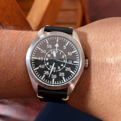Automatic Pilot Watch Flieger A Type B Aviator Field Reloj Piloto Relogio Mechanical Wristwatch Orologio Pilota Montre Pilote