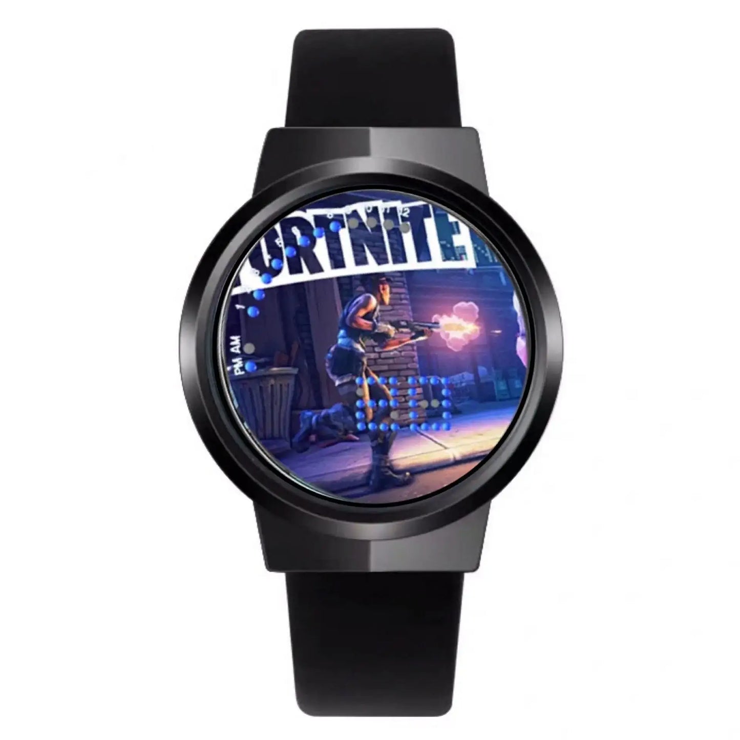 Orologio Fortnite Cute Fashion Cartoon personalizzato Kawaii Touch con luce notturna LED, orologio elettronico per studenti, regalo per amici