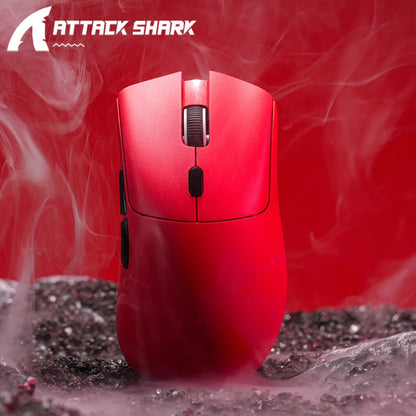 Attack Shark R1 belaidė Bluetooth žaidimų pelė, influencerių įvertinta populiari pelė, PAW3311 jutiklis, 1000Hz atsako dažnis