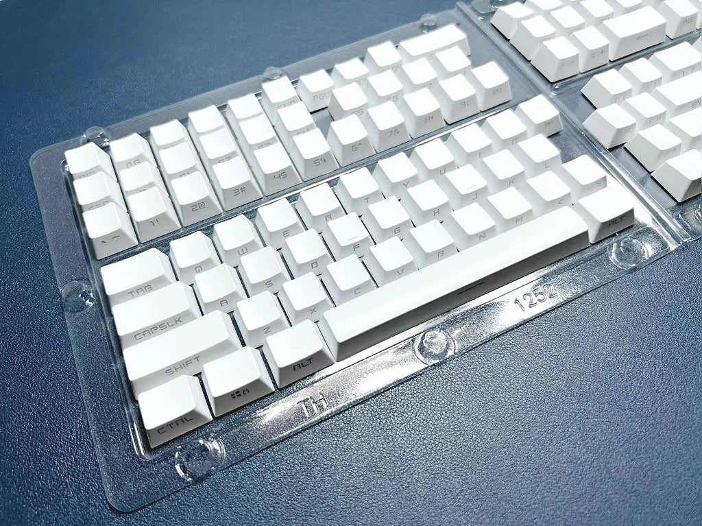 Keycaps retroiluminadas com gravação lateral, 131 teclas, para teclado mecânico Cherry MX Switch, perfil OEM, ABS, keycaps personalizadas DIY