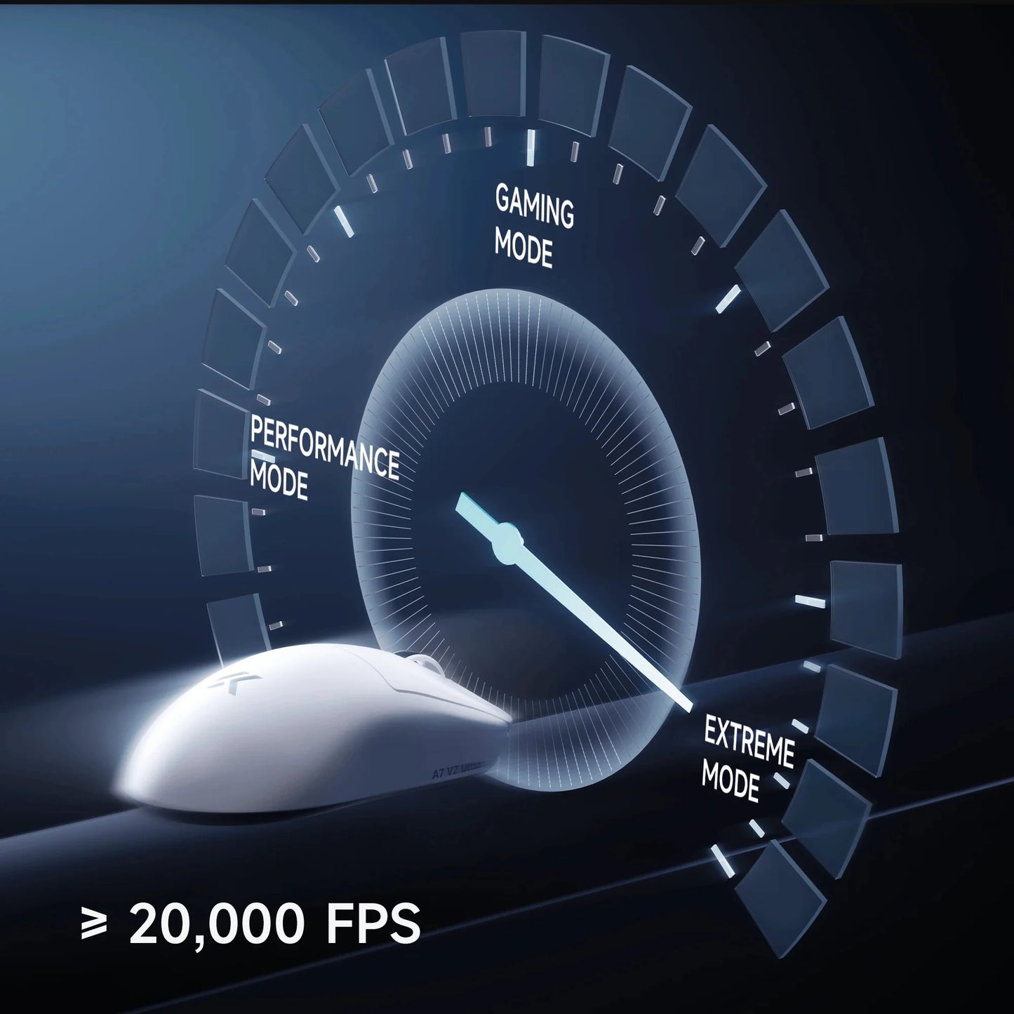 MCHOSE A7 V2 Rato Gaming Sem Fios Leve, Dupla Taxa de Polling de 8,000Hz, PAW3950 TI, Rato Gaming, Esports e Escritório