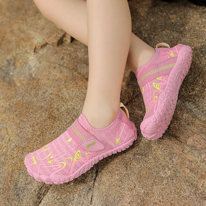 NEW Children Boys And Girls Beach Quick Diving Shoes Qianjiang Swimming Shoes Indoor Fitness Floor Shoes Bathroom Shoes 29-38#