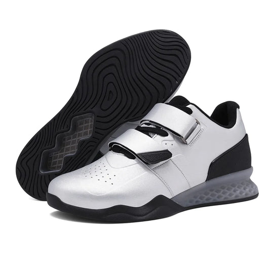 Weightlifting shoes, professional men and women powerlifting squat training shoes, hard sole gym shoes with stable heel, non-slip design