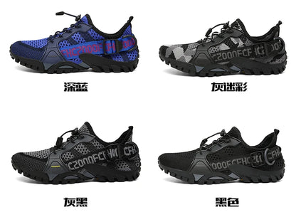 New Men's Outdoor Leisure Hiking Shoes Women's Beach Shoes Wading Shoes Couples Quick-Drying Rock Climbing Sneakers 36-47#