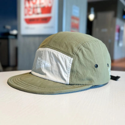 Casquette de baseball à 5 panneaux et à visière courte, brodée - Casquette de soleil pour femme, en maille respirante à séchage rapide, légère, élégante et polyvalente