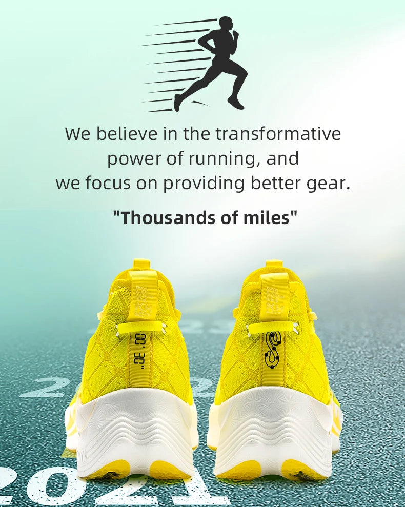 ONEMIX Original Carbon Fiber Running Racing Shoes Professional Marathon Ultra-light Rebound Damping Trail Sport Road Sneakers