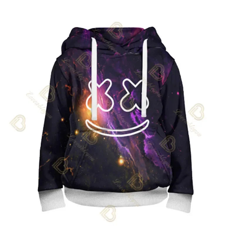 Children's Clothing Fortnite Cosplay Hoodie Sweatshirt Battle Ikonik Man Sleeve Costume Christmas Pullover Stress Shirt Clothes