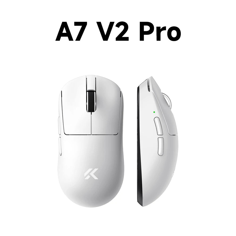MCHOSE A7 V2 Rato Gaming Sem Fios Leve, Dupla Taxa de Polling de 8,000Hz, PAW3950 TI, Rato Gaming, Esports e Escritório