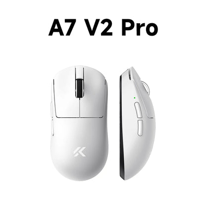 MCHOSE A7 V2 Rato Gaming Sem Fios Leve, Dupla Taxa de Polling de 8,000Hz, PAW3950 TI, Rato Gaming, Esports e Escritório
