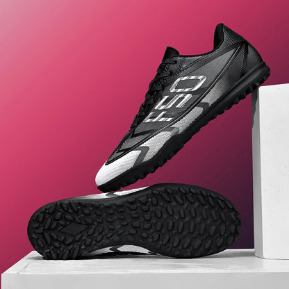 Adult TF football shoes are breathable, mesh, durable, flexible, casual, outdoor, stable, and professional football shoes
