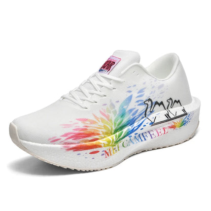 Ténis de Corrida 2026 New Eagle Pattern com Placa de Carbono para Maratona, Ultraleves, Respiráveis e com Amortecimento para Treino Desportivo