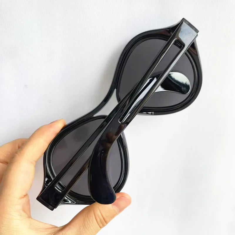 NEW Sunglasses Unisex Sun Glasses Anti-UV Spectacles Oversize Frame Eyeglasses Personality Ornamental Simplity Google