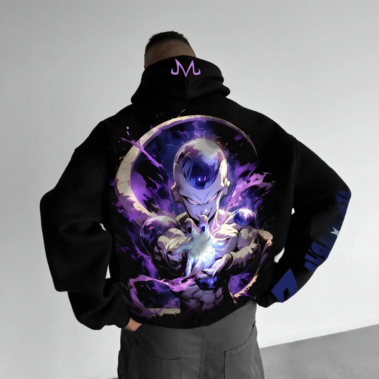 Dragon Ball Frieza Anime Hooded Sweatshirt Men Women Streetwear Casual Pullover Hoodie Graphic Print Spring Autumn Fashion Top