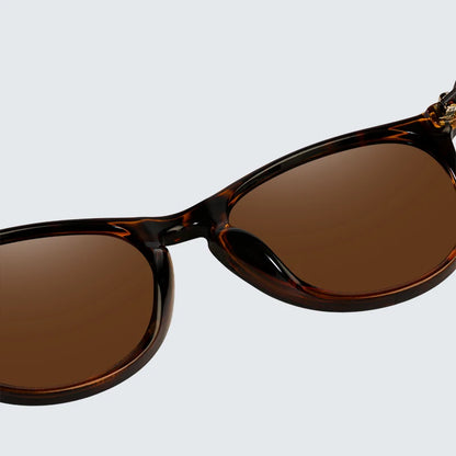 Trendy Polarized Sunglasses For  Women Brand Design Frame Fashion Sunglasses Pink  UV400