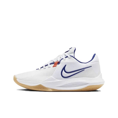 Nike Precision 6 Comfortable and Versatile Low-Top Basketball Shoes for Men DD9535-008