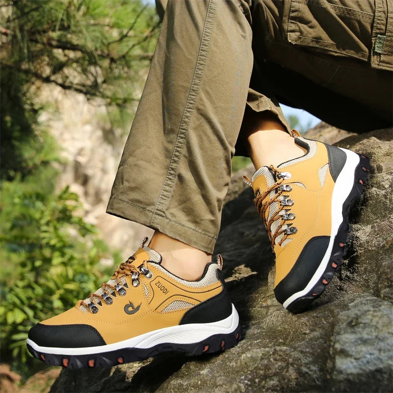 Men's and Women's Casual, Fashionable, Thick Soled, Lightweight, Comfortable, Breathable Outdoor Hiking Shoes, Sports Shoes 2025