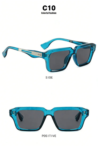 LOERHUNAR Classic Rivet Myopia Sunglasses Men and Women Vintage Outdoor Driving Shades Customize Optical Prescription Sunglasses
