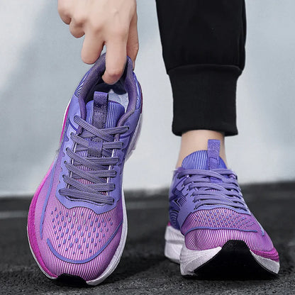 Fashionable Men’s and Women’s Running Shoes, Comfortable and Breathable Casual Sports Shoes, Youth Outdoor Sports Shoes Walking