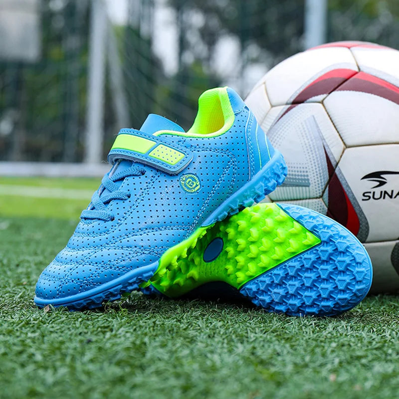 Buty piłkarskie dla chłopców, niskie, letnie, oddychające, sportowe, treningowe, na świeżym powietrzu, młodzieżowe, do gry na sztucznej murawie