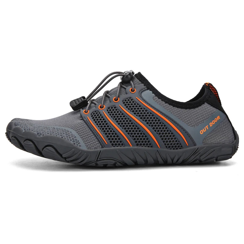 Mens Minimalist Running Cross Training Shoes Barefoot Shoes Big Toe Box Five Finger Shoes Saguaro Barefoot Pit Viper Paracord