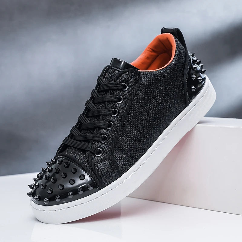 Hot-Selling Skateboard Shoes for Men Leisure Walk Sneakers Versatile Men Vulcanized Shoes Outdoor Tenis Masculino Punk Trainers