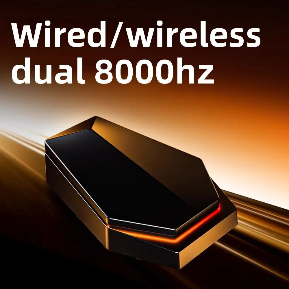 Bezprzewodowa mysz gamingowa Bluetooth ATK Dragonfly A9, ergonomiczna konstrukcja, szybka reakcja, PAW3950 Ultra, 800mAh, lekka, 8KHz, e-sportowa