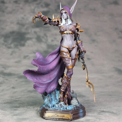 Sylvanas Windrunner World Of Warcraft actiefiguren De Koningin van de Ondoden handgemaakte modelverzameling ornamenten kindercadeaus speelgoed