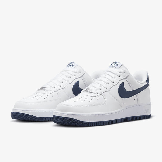 Nike oficial autêntico Air Force 1 07 para homem, sapatilhas casuais resistentes ao desgaste FJ4146-104