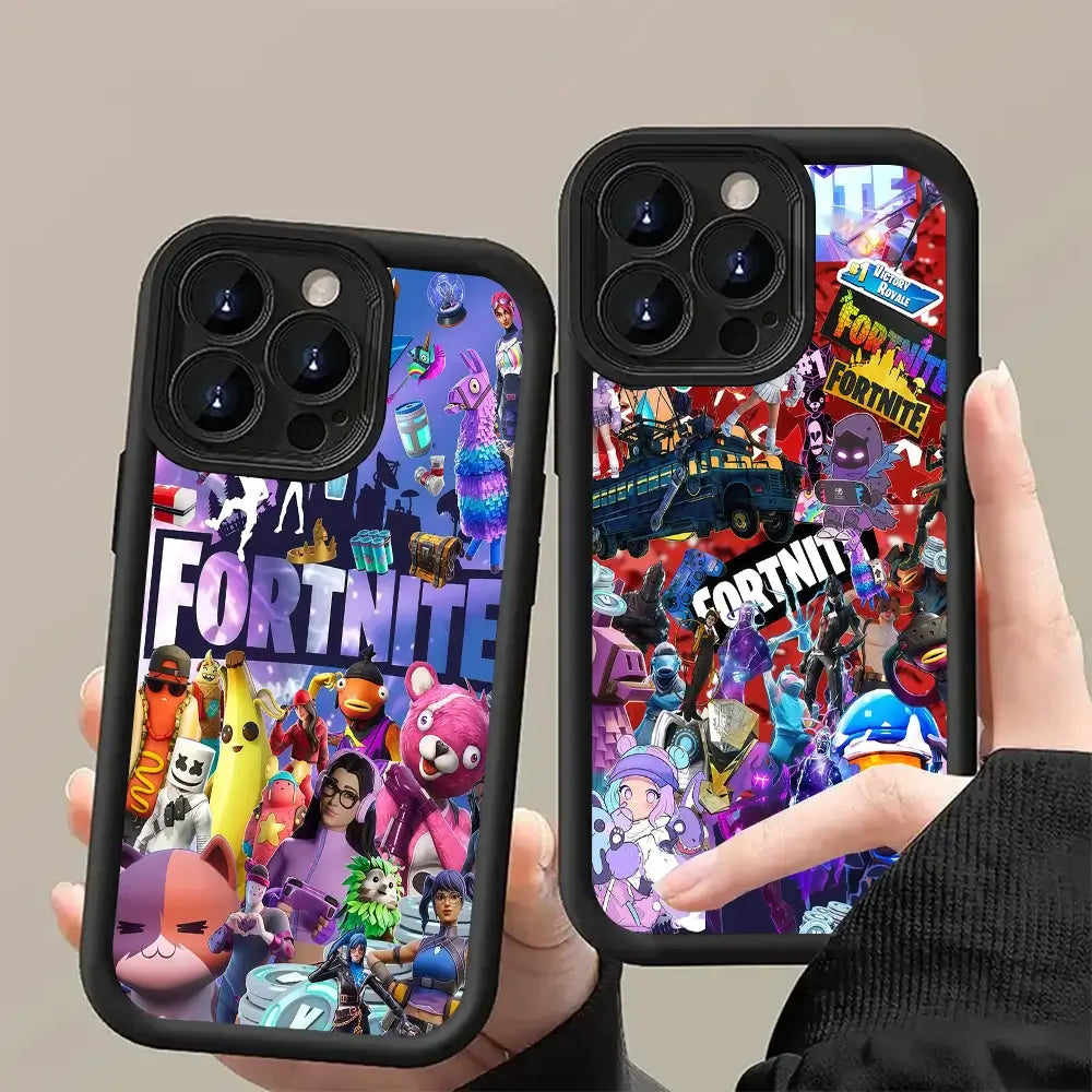 F-Fortnite Game Phone Case for Samsung S26 S25 S24 S23 S22 S21 S20 F06 M16 Note 20 FE Plus Ultra 4G 5G Soft Silicone TPU Cover