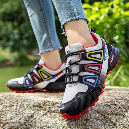 Men's Hiking Shoes Outdoor Sports Shoes Lace-up Hiking Shoes Women's Hiking Sports Shoes Non-slip Hunting Tactical Sports Shoes